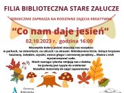 „Co nam daje jesień” – warsztaty